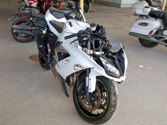 JKBZXJE1XHA025171 - 2017 KAWASAKI ZX636 E WHITE photo 1