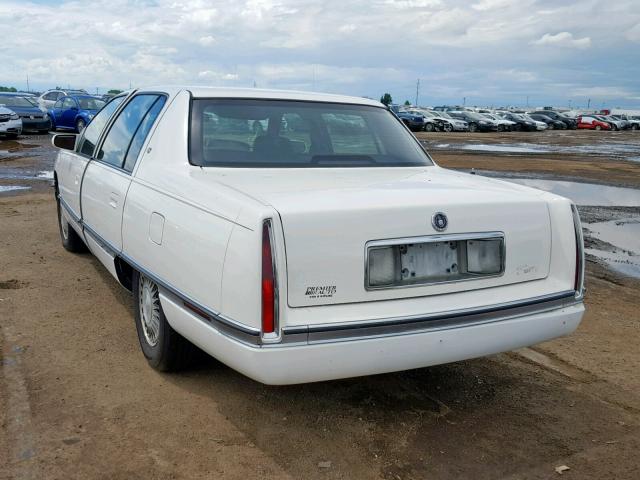 1G6KD52BXSU239451 - 1995 CADILLAC DEVILLE WHITE photo 3