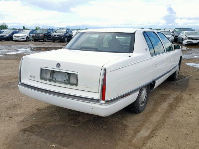 1G6KD52BXSU239451 - 1995 CADILLAC DEVILLE WHITE photo 4