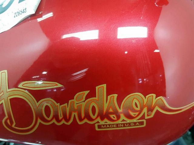 1HD4CEM13VY226548 - 1997 HARLEY-DAVIDSON XL883 HUGG RED photo 9