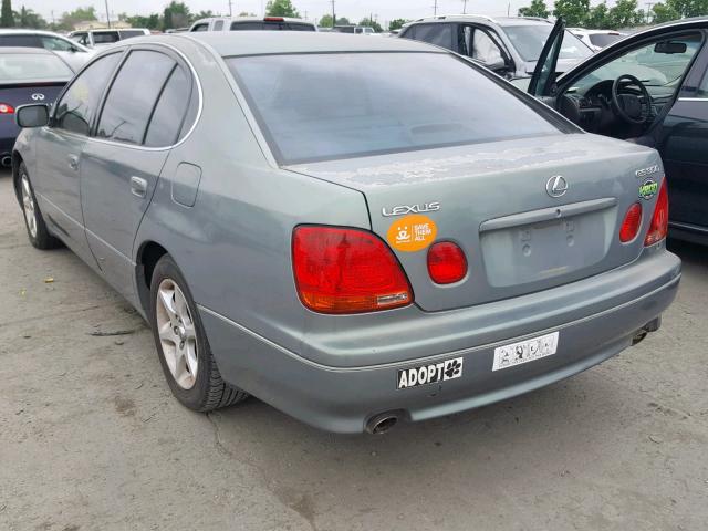 JT8BD69S140199391 - 2004 LEXUS GS 300 GRAY photo 3