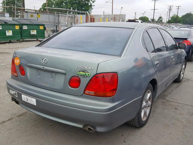 JT8BD69S140199391 - 2004 LEXUS GS 300 GRAY photo 4