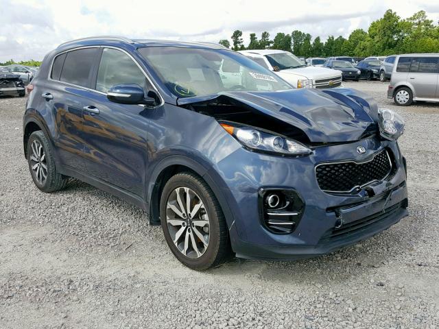 KNDPN3AC8H7172354 - 2017 KIA SPORTAGE E BLUE photo 1