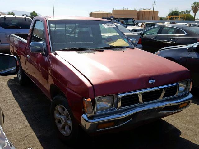 1N6SD11S6VC336290 - 1997 NISSAN TRUCK BASE RED photo 1