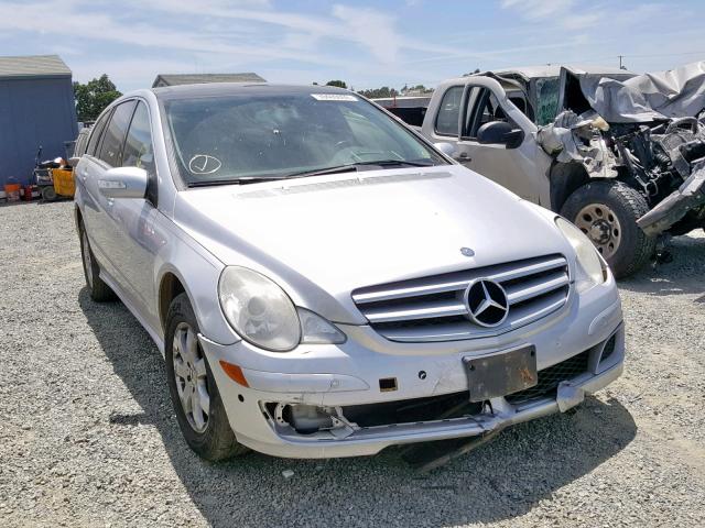 4JGCB22E97A049760 - 2007 MERCEDES-BENZ R 320 CDI SILVER photo 1