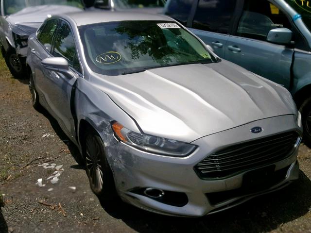 3FA6P0K95DR105520 - 2013 FORD FUSION TIT SILVER photo 1