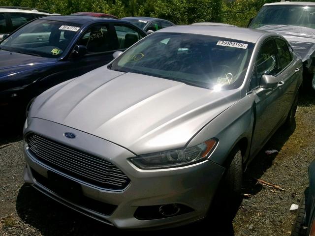 3FA6P0K95DR105520 - 2013 FORD FUSION TIT SILVER photo 2