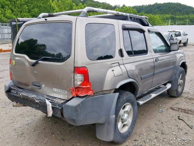 5N1ED28Y13C668209 - 2003 NISSAN XTERRA XE BROWN photo 4