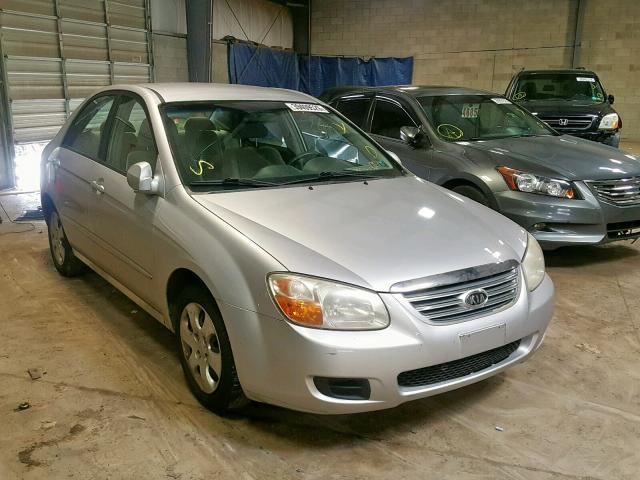 KNAFE121375409515 - 2007 KIA SPECTRA EX SILVER photo 1