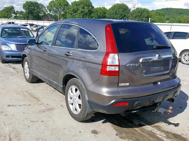 5J6RE38769L006791 - 2009 HONDA CR-V EXL CHARCOAL photo 3