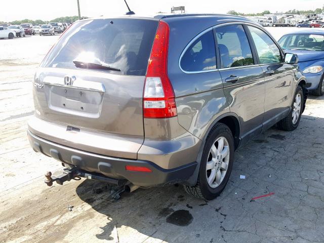 5J6RE38769L006791 - 2009 HONDA CR-V EXL CHARCOAL photo 4