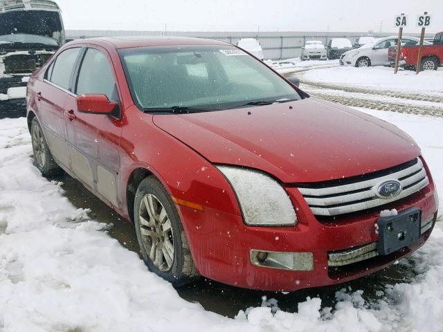 3FAHP08186R236096 - 2006 FORD FUSION SEL RED photo 1