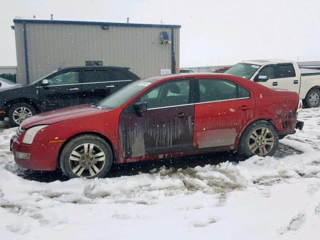 3FAHP08186R236096 - 2006 FORD FUSION SEL RED photo 9