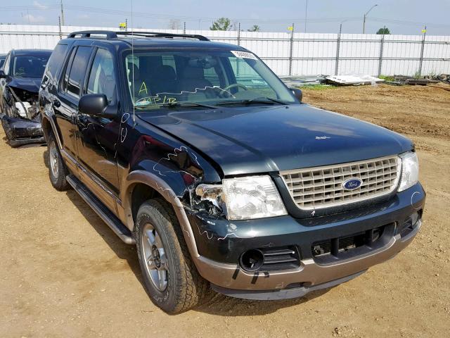 1FMZU74E93UA98660 - 2003 FORD EXPLORER E GREEN photo 1