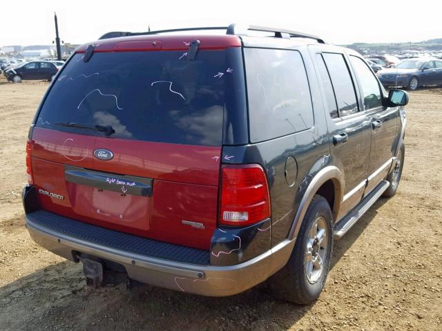 1FMZU74E93UA98660 - 2003 FORD EXPLORER E GREEN photo 4