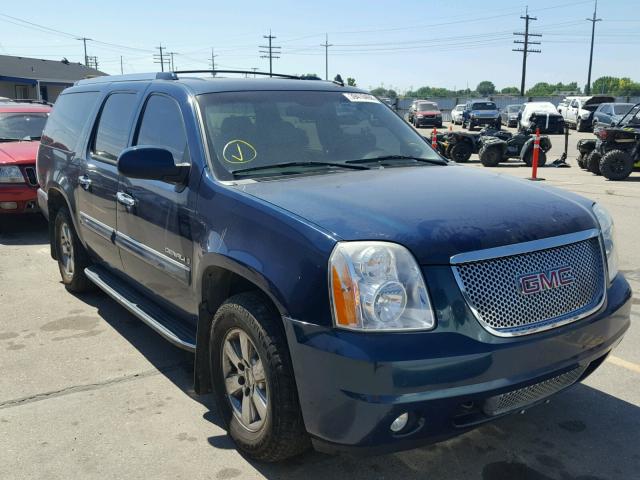 1GKFK66807J203337 - 2007 GMC YUKON XL D BLUE photo 1