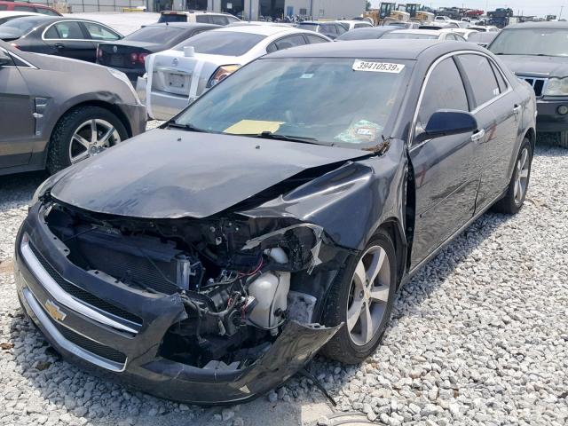 1G1ZC5E02CF120655 - 2012 CHEVROLET MALIBU 1LT 黑色 照片 2