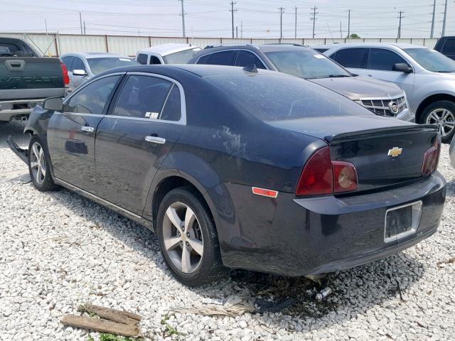 1G1ZC5E02CF120655 - 2012 CHEVROLET MALIBU 1LT 黑色 照片 3