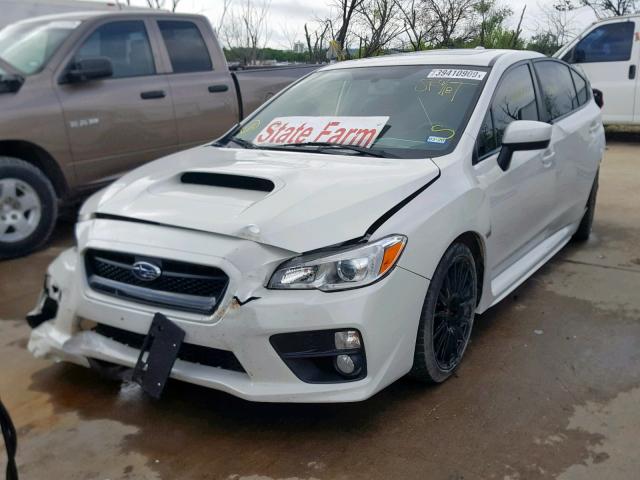 JF1VA1F60H9836473 - 2017 SUBARU WRX PREMIU WHITE photo 2