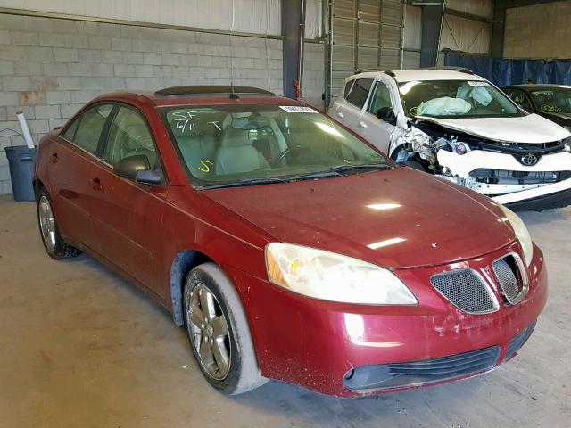 1G2ZH528854118110 - 2005 PONTIAC G6 GT BURGUNDY photo 1