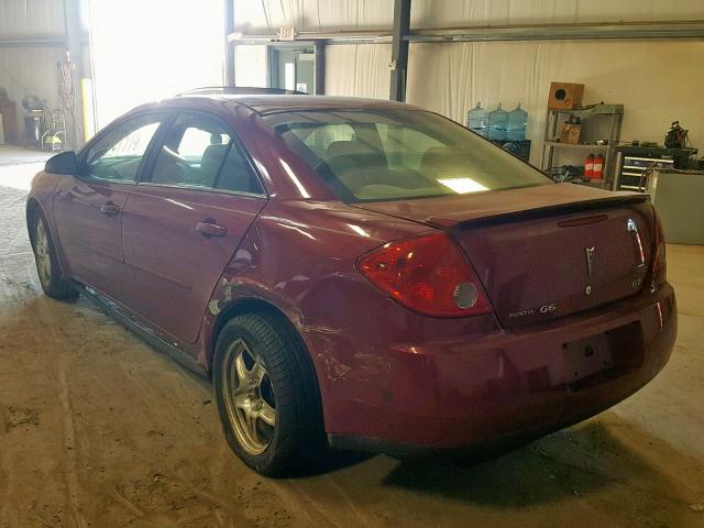 1G2ZH528854118110 - 2005 PONTIAC G6 GT BURGUNDY photo 3