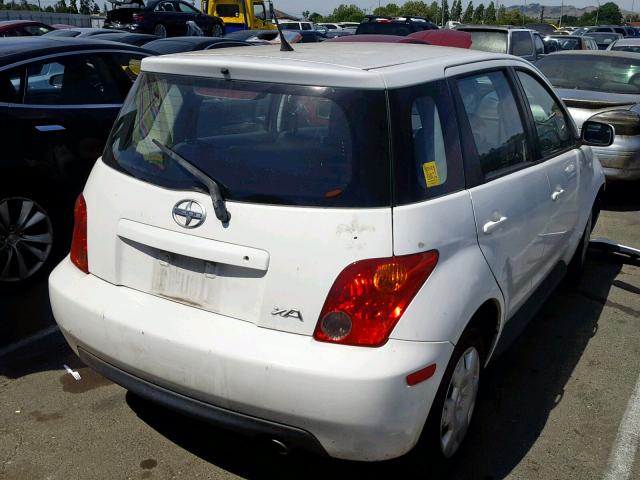 JTKKT624950118101 - 2005 TOYOTA SCION XA WHITE photo 4