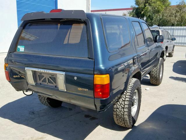 JT3VN39W9S0171174 - 1995 TOYOTA 4RUNNER VN GREEN photo 4