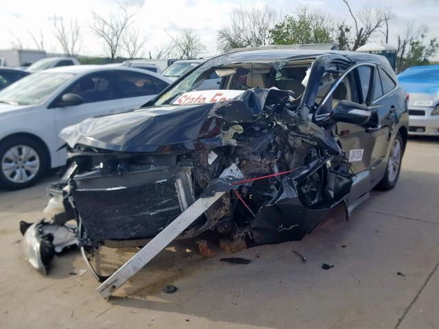 5J8TB4H58FL010525 - 2015 ACURA RDX TECHNO BLACK photo 2