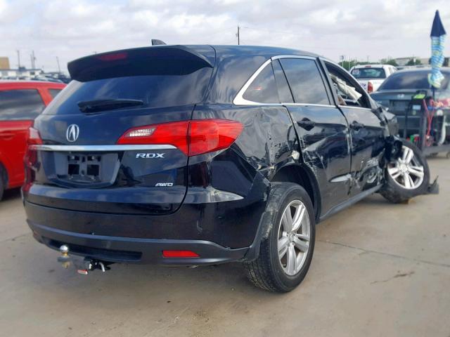 5J8TB4H58FL010525 - 2015 ACURA RDX TECHNO BLACK photo 4