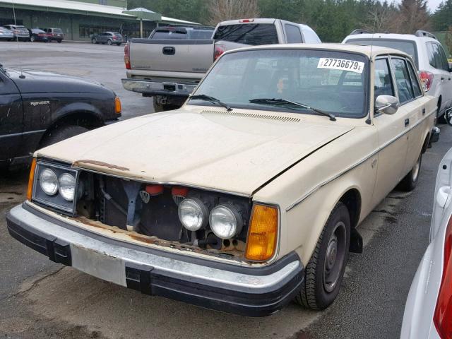 VC24445L1353947 - 1978 VOLVO 240 TAN photo 2