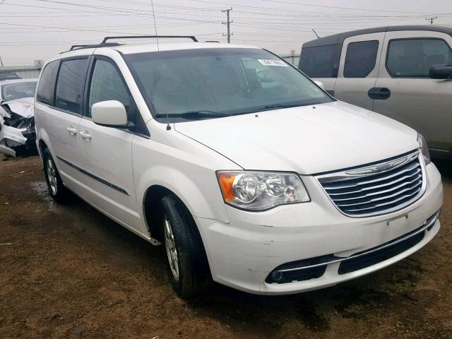 2C4RC1BG8CR207521 - 2012 CHRYSLER TOWN & COU WHITE photo 1