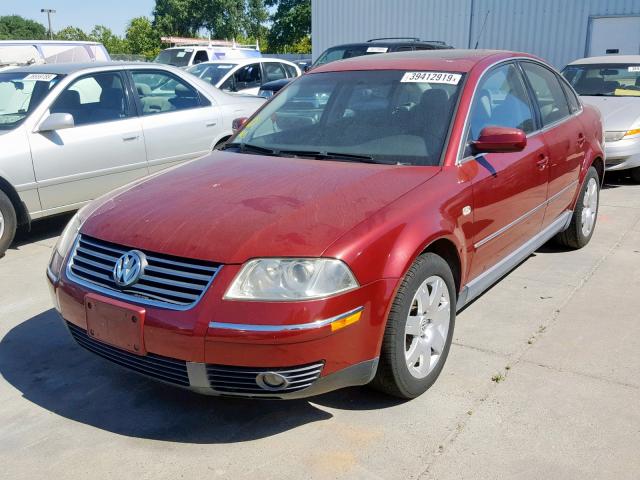 WVWRH63B53P448682 - 2003 VOLKSWAGEN PASSAT GLX 红色 照片 2
