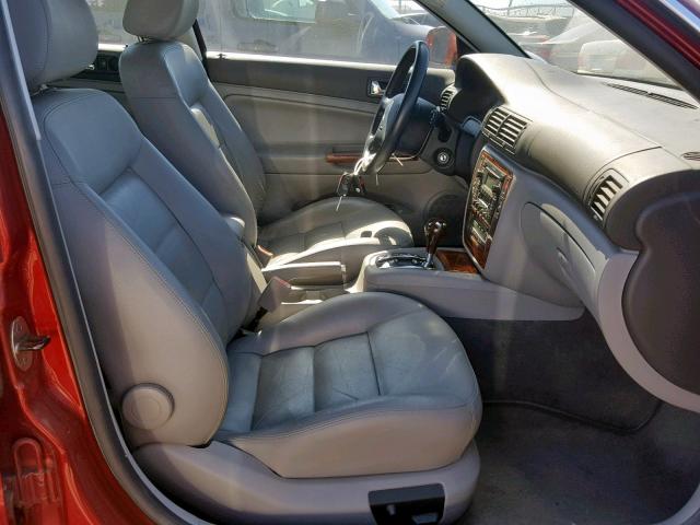 WVWRH63B53P448682 - 2003 VOLKSWAGEN PASSAT GLX 红色 照片 5