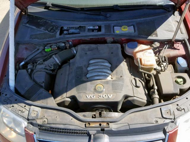 WVWRH63B53P448682 - 2003 VOLKSWAGEN PASSAT GLX 红色 照片 7