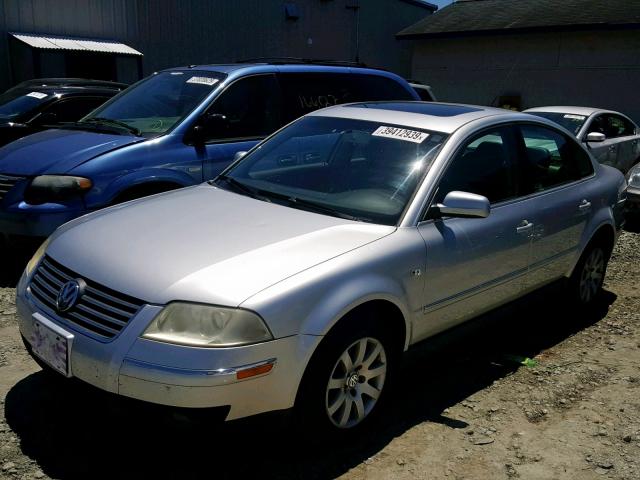 WVWPD63B73P251063 - 2003 VOLKSWAGEN PASSAT GLS SILVER photo 2