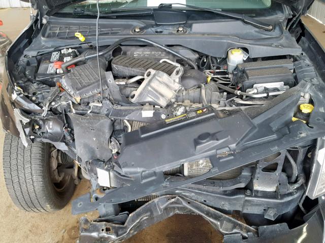 1D8HB58257F562064 - 2007 DODGE DURANGO LI BLACK photo 7