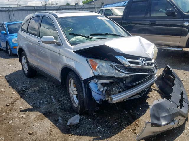 5J6RE4H70BL013005 - 2011 HONDA CR-V EXL SILVER photo 1