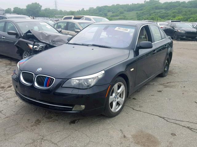 WBANV93588CW55534 - 2008 BMW 535 XI BLACK photo 2