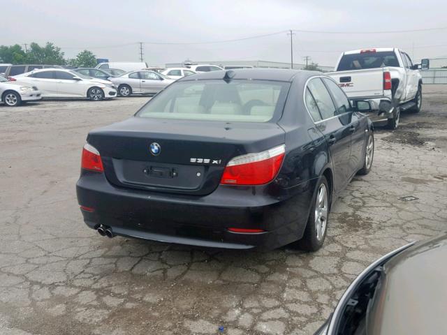 WBANV93588CW55534 - 2008 BMW 535 XI BLACK photo 4