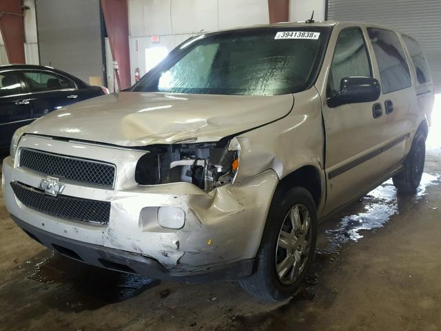 1GNDV23157D117294 - 2007 CHEVROLET UPLANDER L BEIGE photo 2