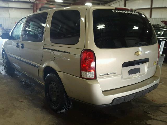 1GNDV23157D117294 - 2007 CHEVROLET UPLANDER L BEIGE photo 3