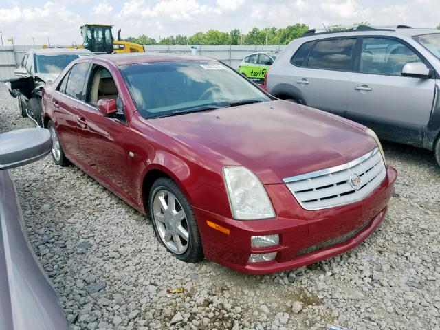 1G6DW677250210910 - 2005 CADILLAC STS RED photo 1