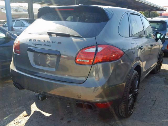 WP1AC2A22BLA85947 - 2011 PORSCHE CAYENNE TU GREEN photo 4