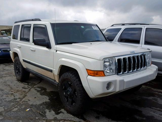 1J8HG48N78C191649 - 2008 JEEP COMMANDER WHITE photo 1