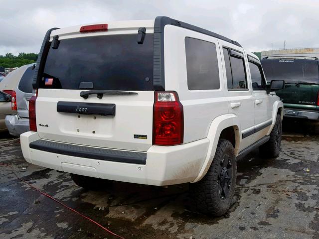 1J8HG48N78C191649 - 2008 JEEP COMMANDER WHITE photo 4