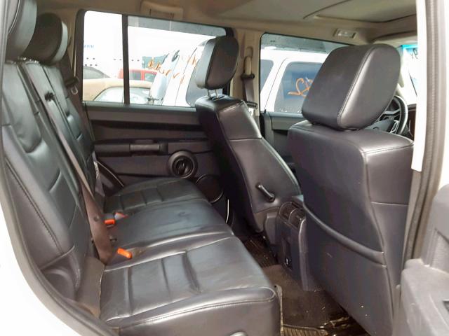 1J8HG48N78C191649 - 2008 JEEP COMMANDER WHITE photo 6