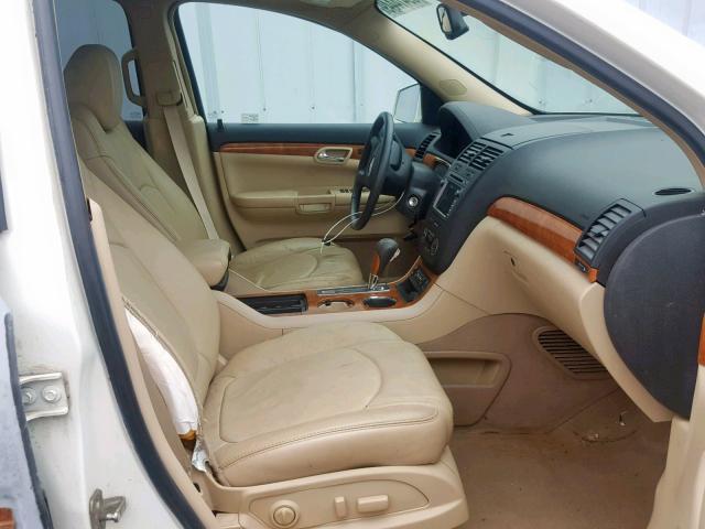 5GZER23D59J122493 - 2009 SATURN OUTLOOK XR თეთრი ფოტო 5