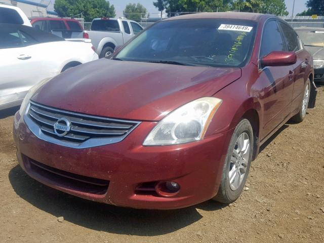 1N4AL2AP3CN563334 - 2012 NISSAN ALTIMA BAS BURGUNDY photo 2