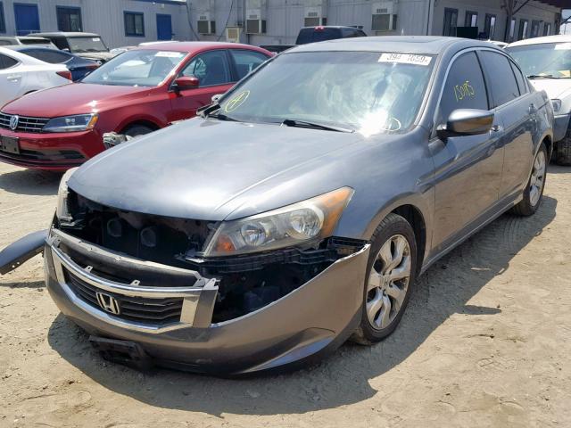 JHMCP26898C051930 - 2008 HONDA ACCORD EXL GRAY photo 2