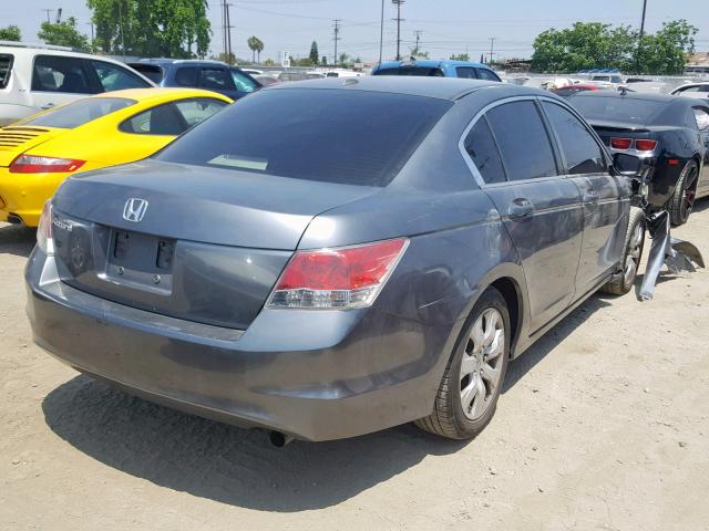 JHMCP26898C051930 - 2008 HONDA ACCORD EXL GRAY photo 4